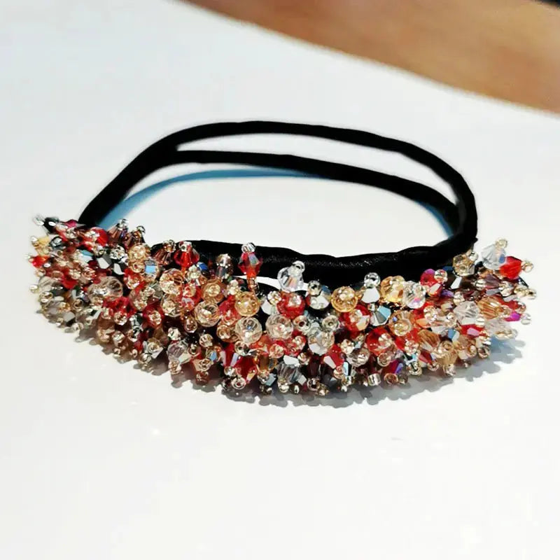 Korean Flower Bud Head Crystal Hairpin My Store