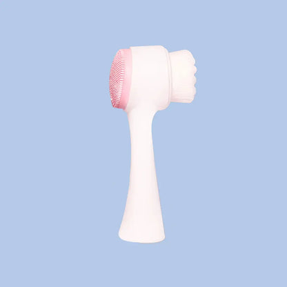 Facial Brush & Coral Fleece Hair Band Set My Store